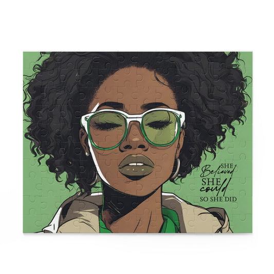 She Believed She Could Puzzle (120, 252, 500-Piece)