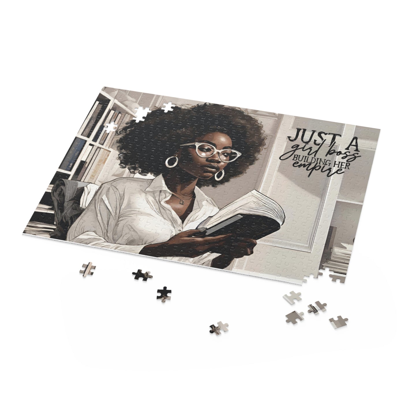 Just A Girl Boss Puzzle (120, 252, 500-Piece)