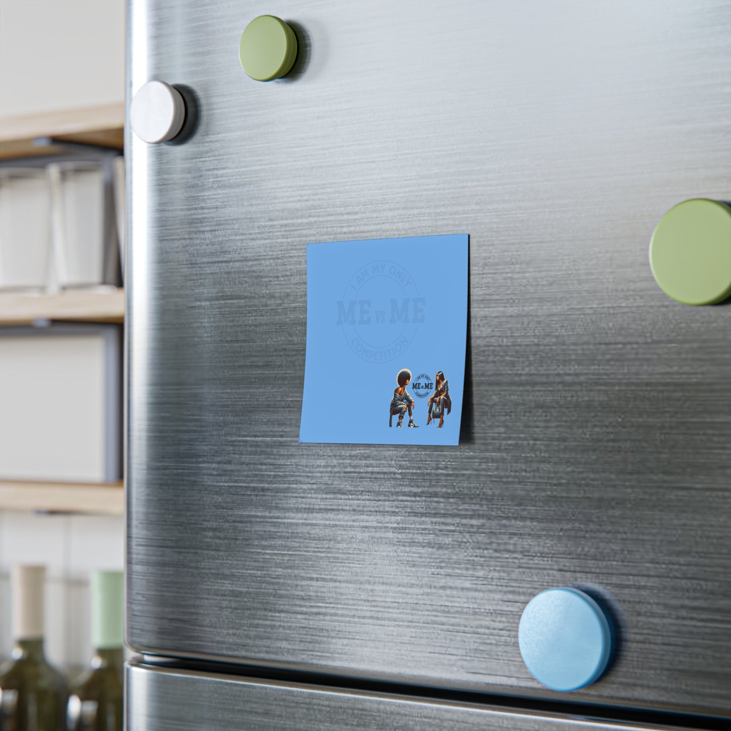 Me Vs Me Blue Post-it® Note Pads