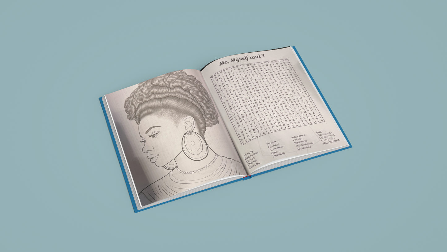 Color Through It  V3- Coloring Book Word Search & Sudoku!