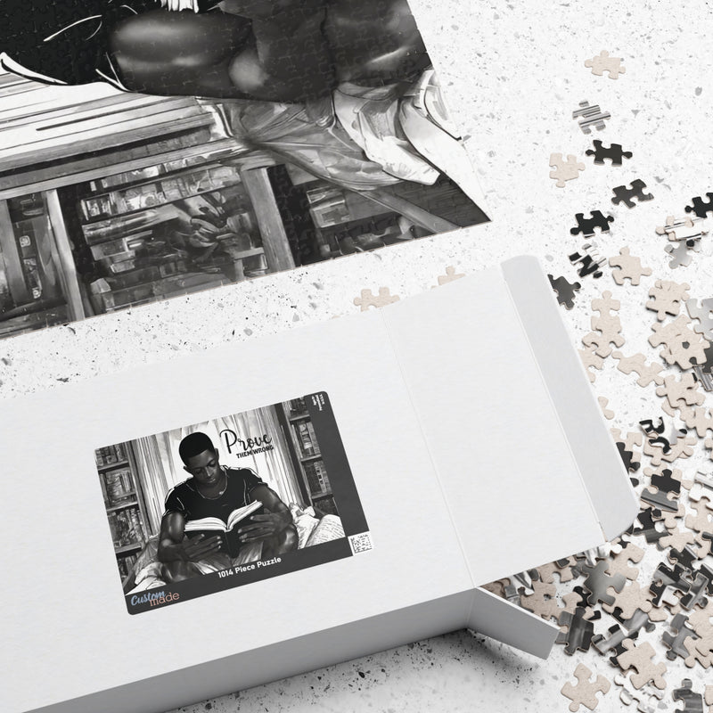 Puzzle - Black and White Prove Them Wrong Inspirational Piece (1014 pieces)