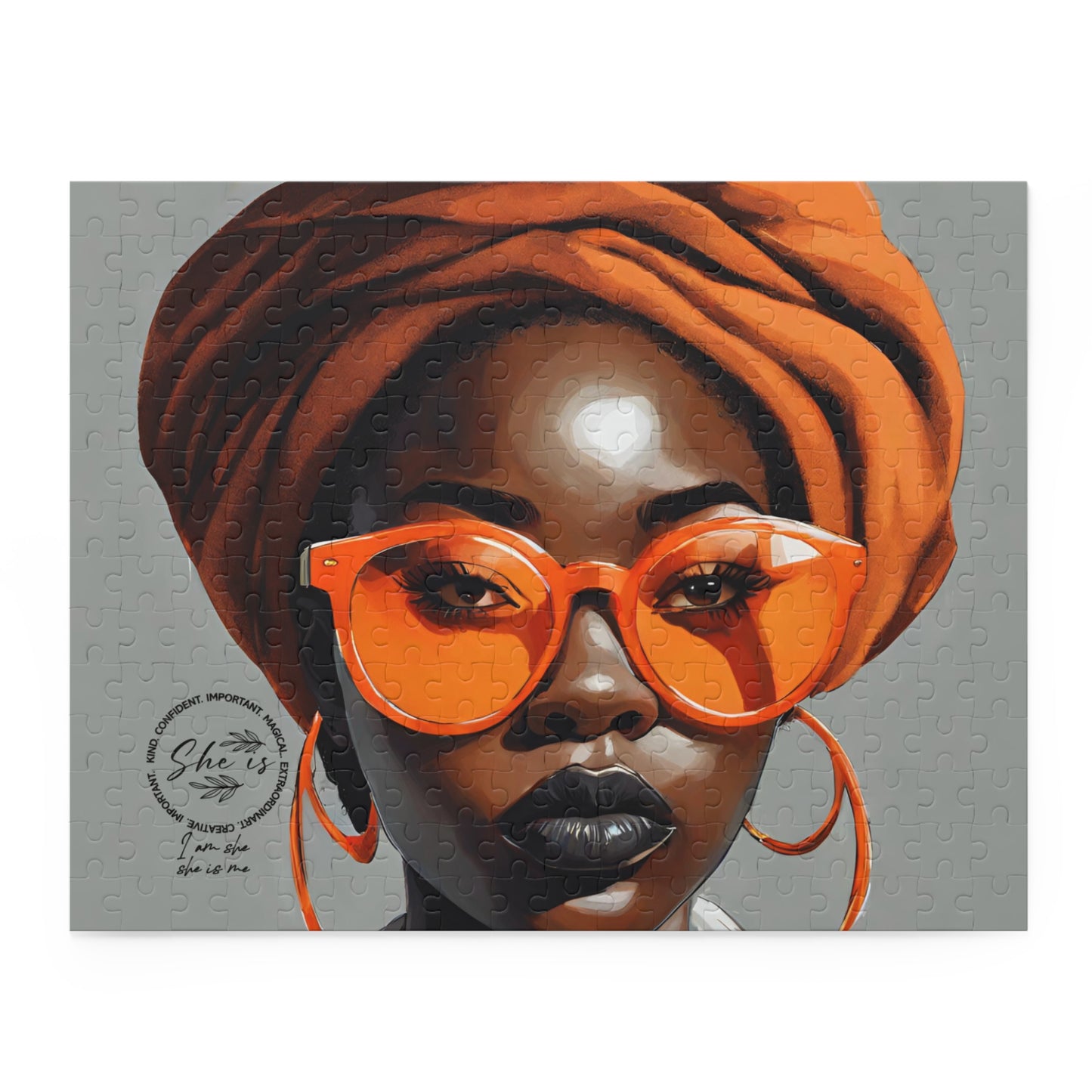 She Is (Orange) Puzzle (120, 252, 500-Piece)