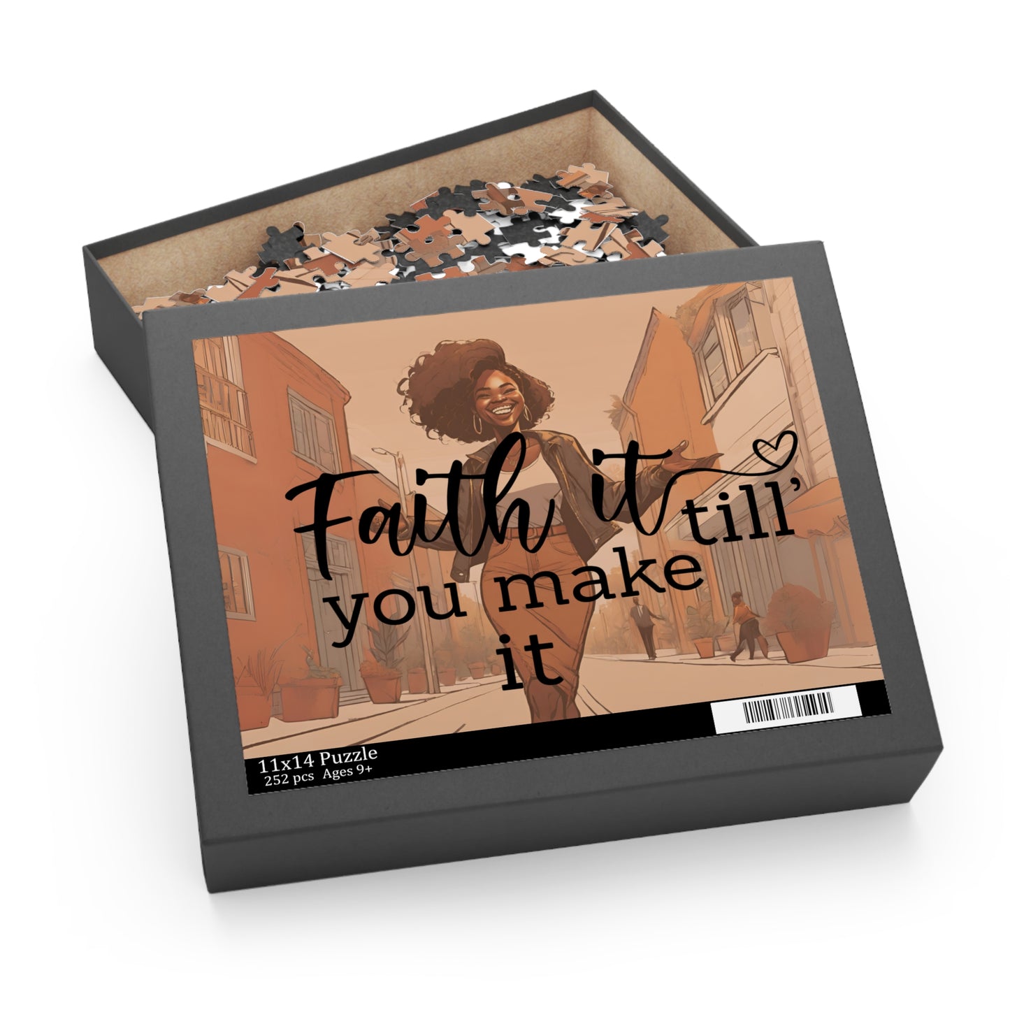 Faith It Til You Make It Puzzle (120, 252, 500-Piece)