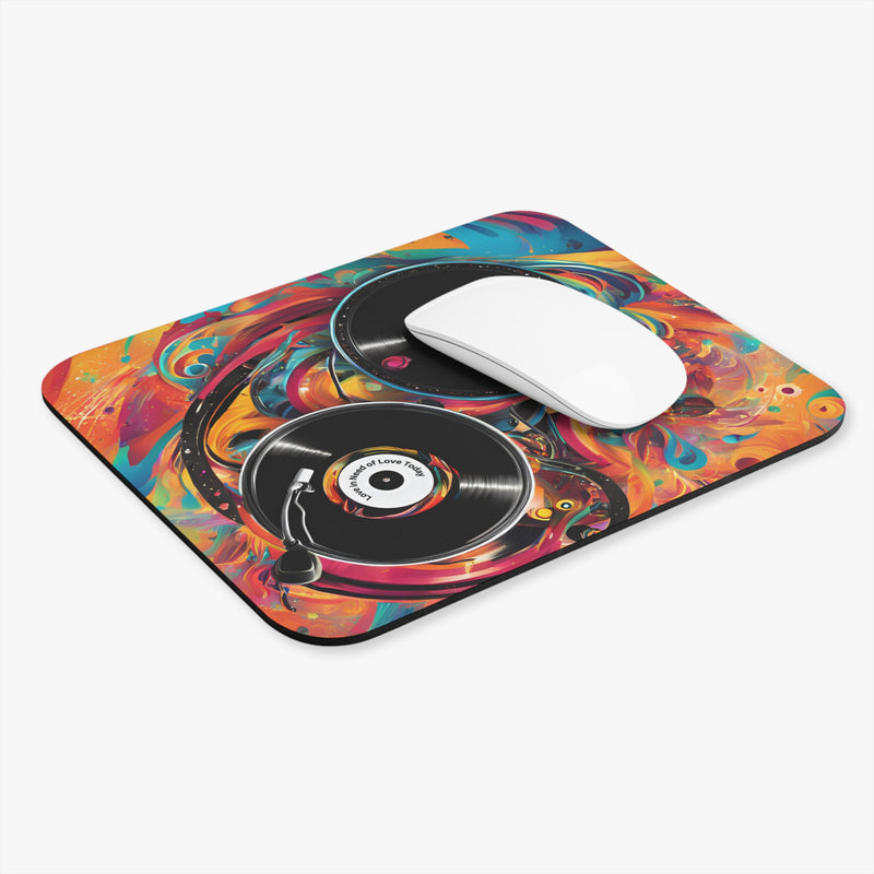 Record "Love in Need of Love Today Mouse Pad (Rectangle)