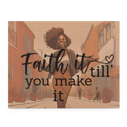 Faith It Til You Make It Puzzle (120, 252, 500-Piece)