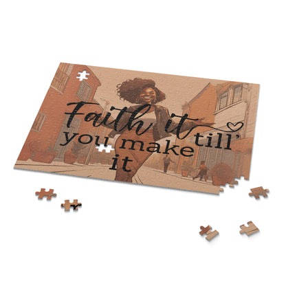 Faith It Til You Make It Puzzle (120, 252, 500-Piece)