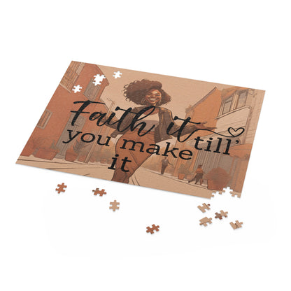 Faith It Til You Make It Puzzle (120, 252, 500-Piece)