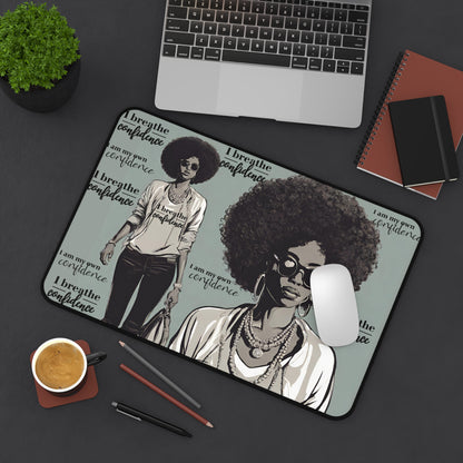 I Breath Confidence Desk Mat