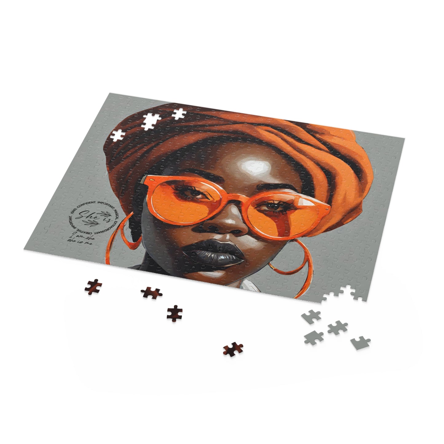She Is (Orange) Puzzle (120, 252, 500-Piece)