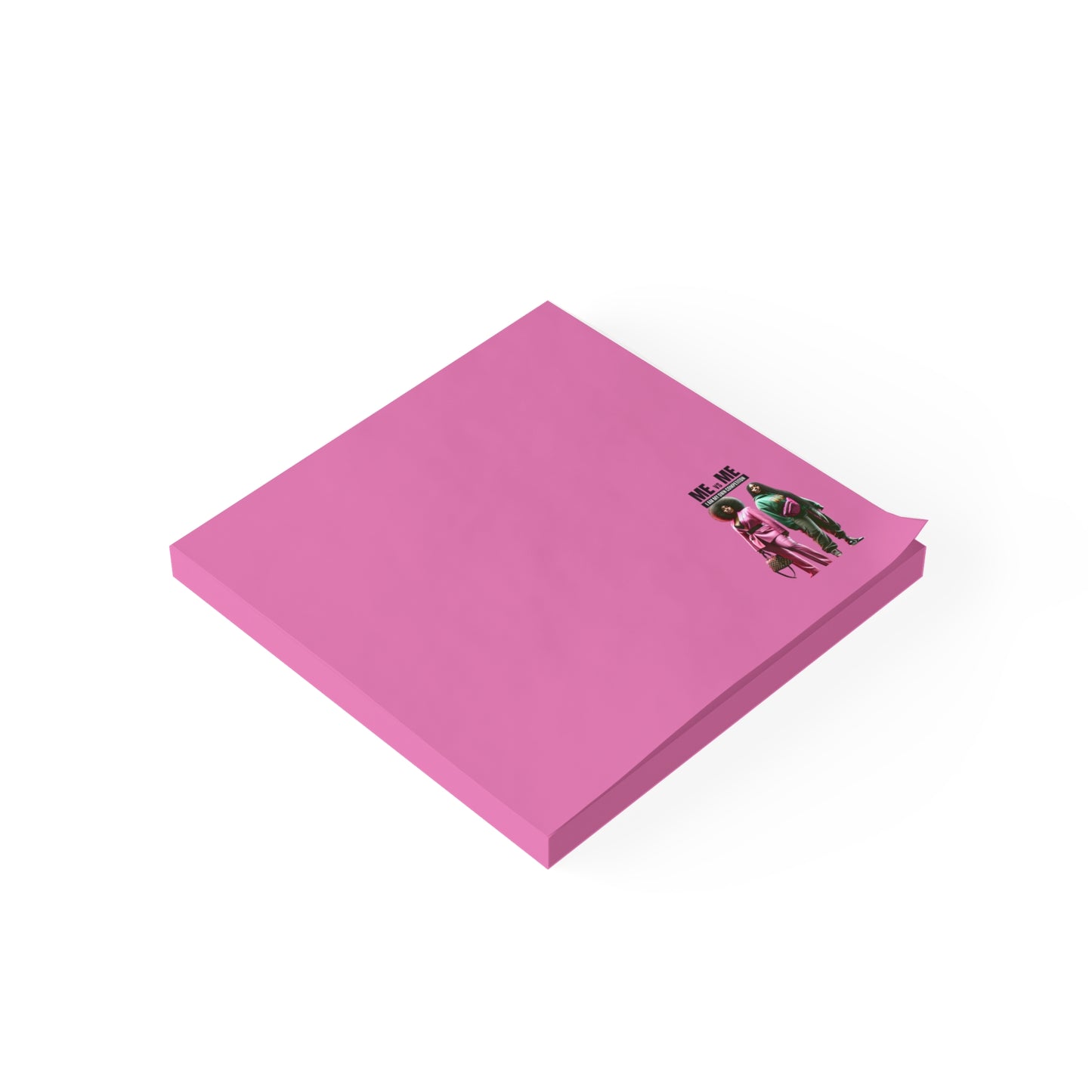 Me Vs Me (pink & green) Post-it® Note Pads