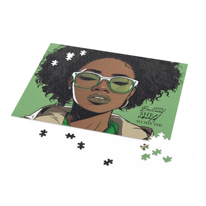 She Believed She Could Puzzle (120, 252, 500-Piece)