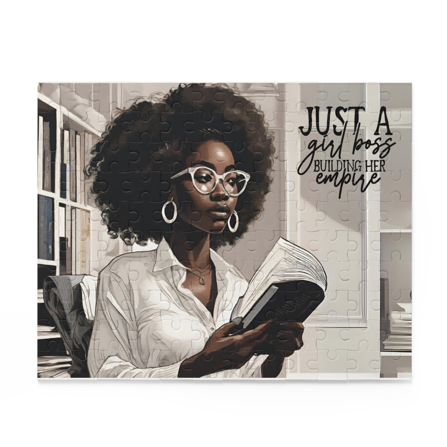 Just A Girl Boss Puzzle (120, 252, 500-Piece)