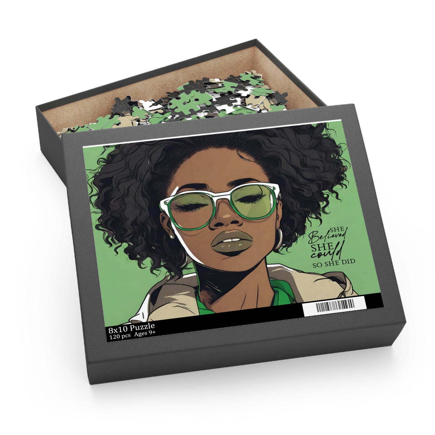 She Believed She Could Puzzle (120, 252, 500-Piece)