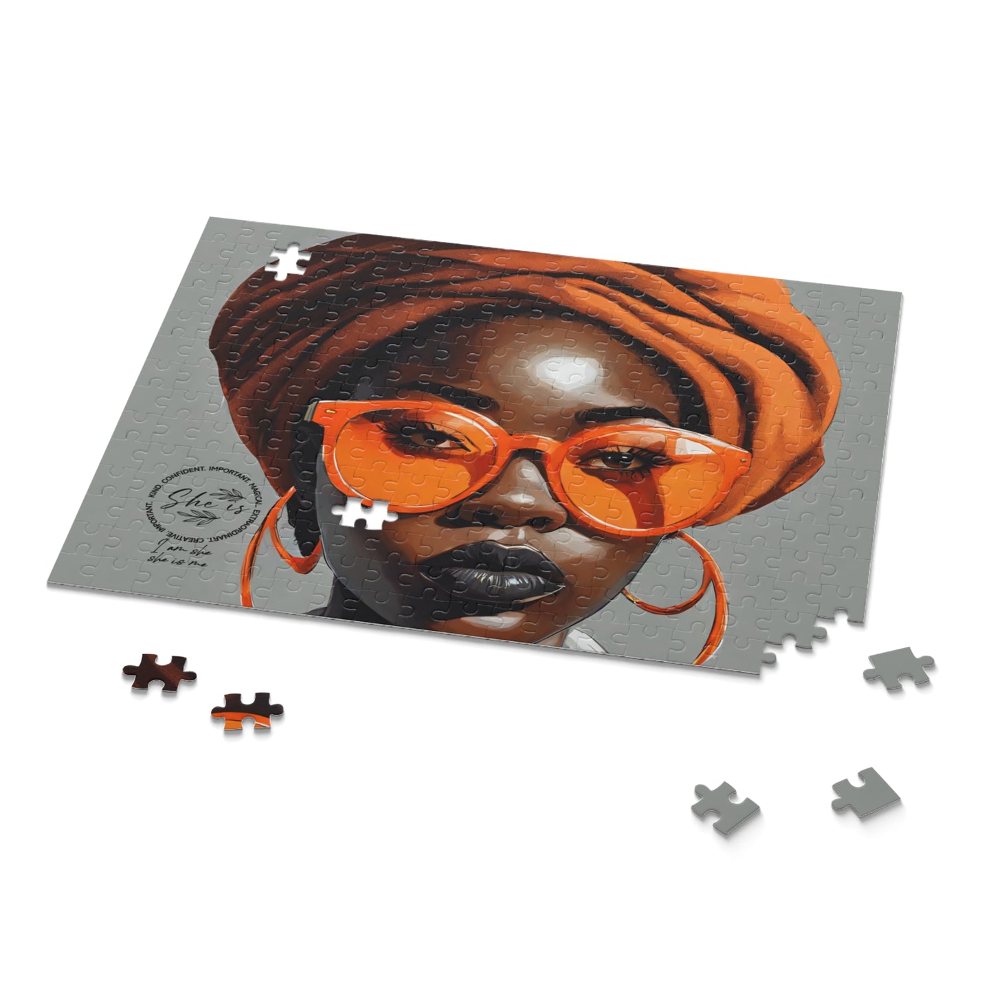 She Is (Orange) Puzzle (120, 252, 500-Piece)