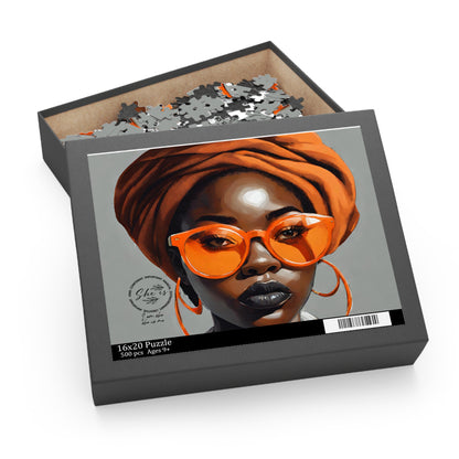 She Is (Orange) Puzzle (120, 252, 500-Piece)