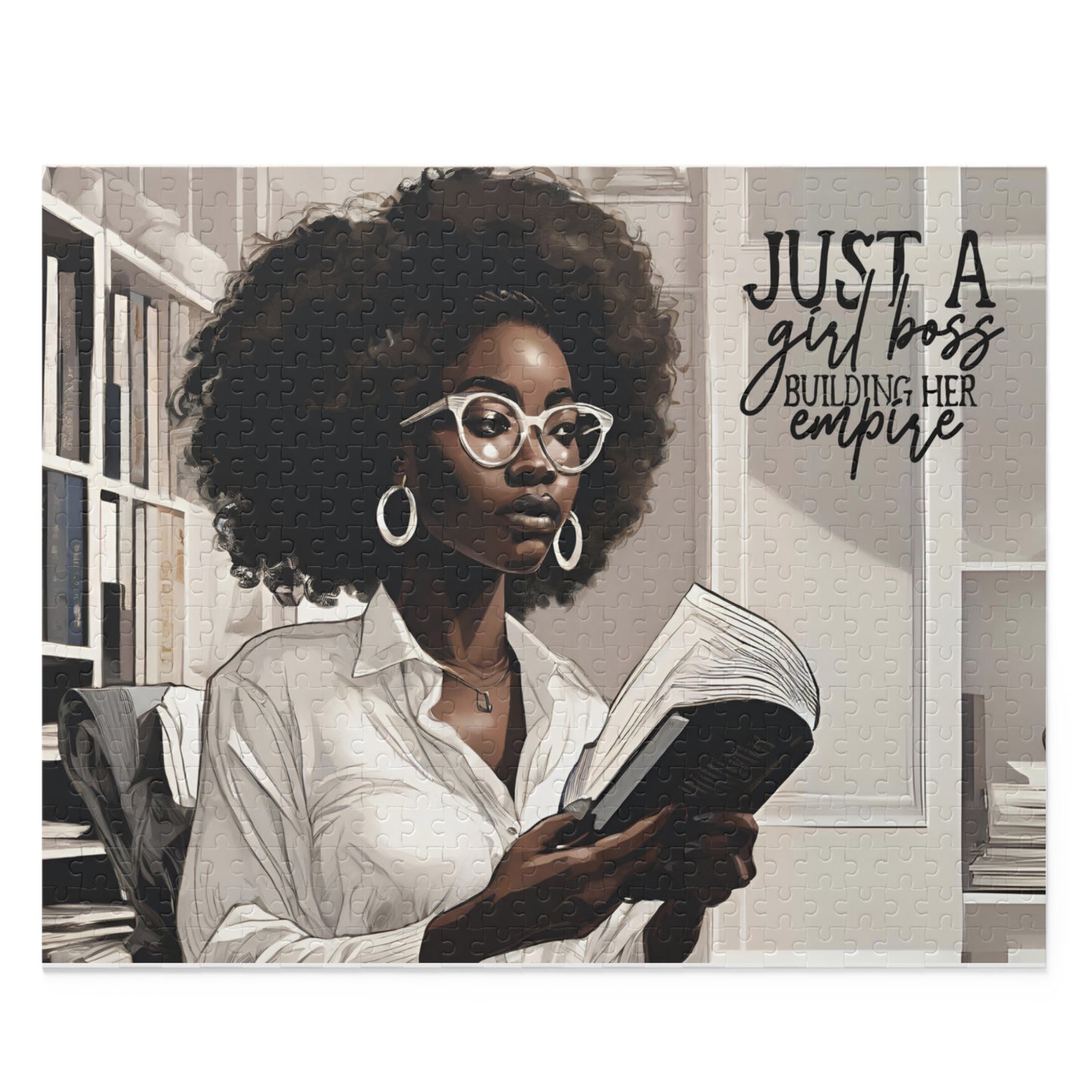 Just A Girl Boss Puzzle (120, 252, 500-Piece)