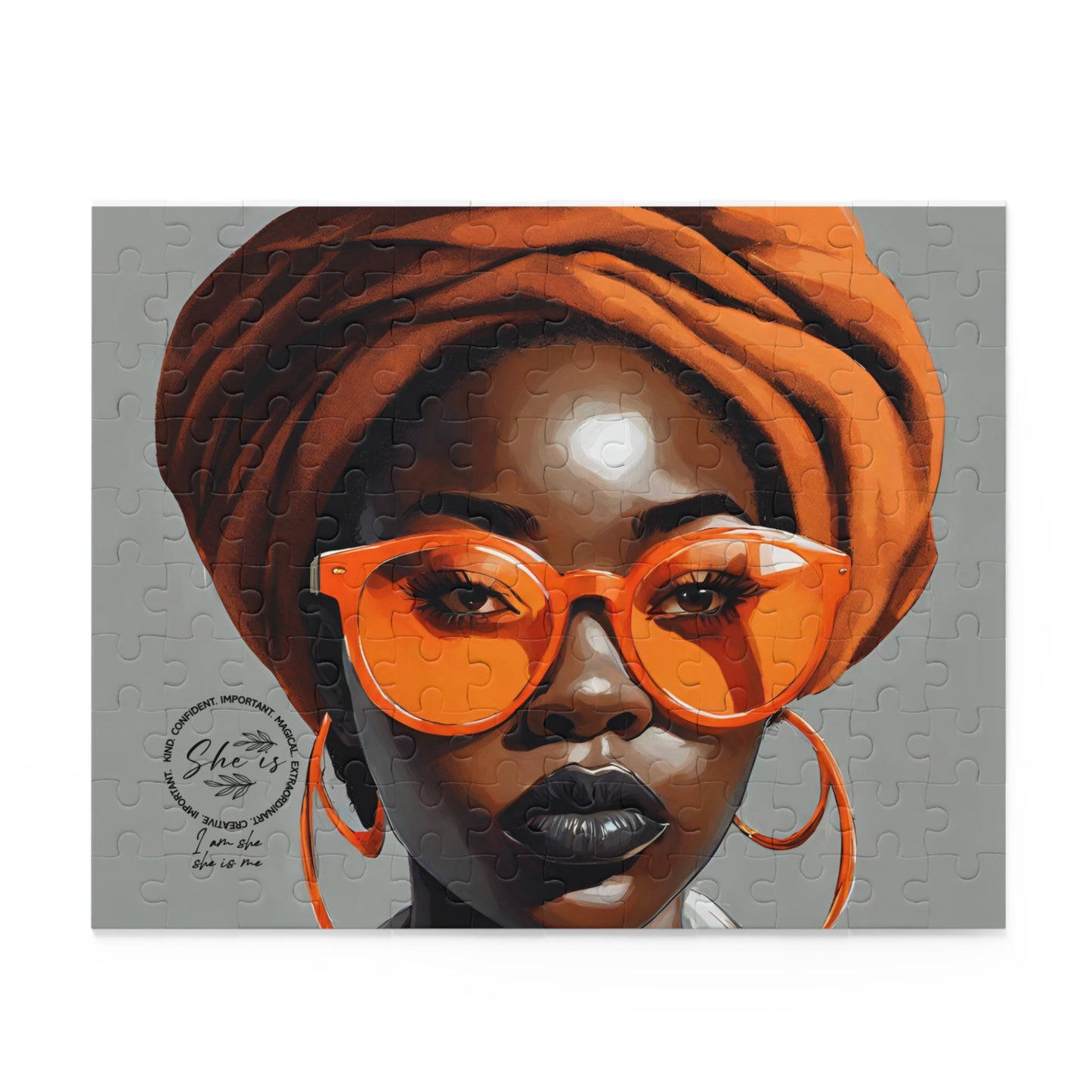 She Is (Orange) Puzzle (120, 252, 500-Piece)
