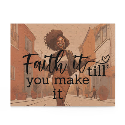 Faith It Til You Make It Puzzle (120, 252, 500-Piece)