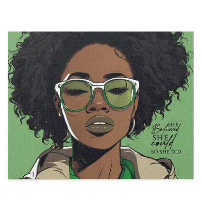 She Believed She Could Puzzle (120, 252, 500-Piece)