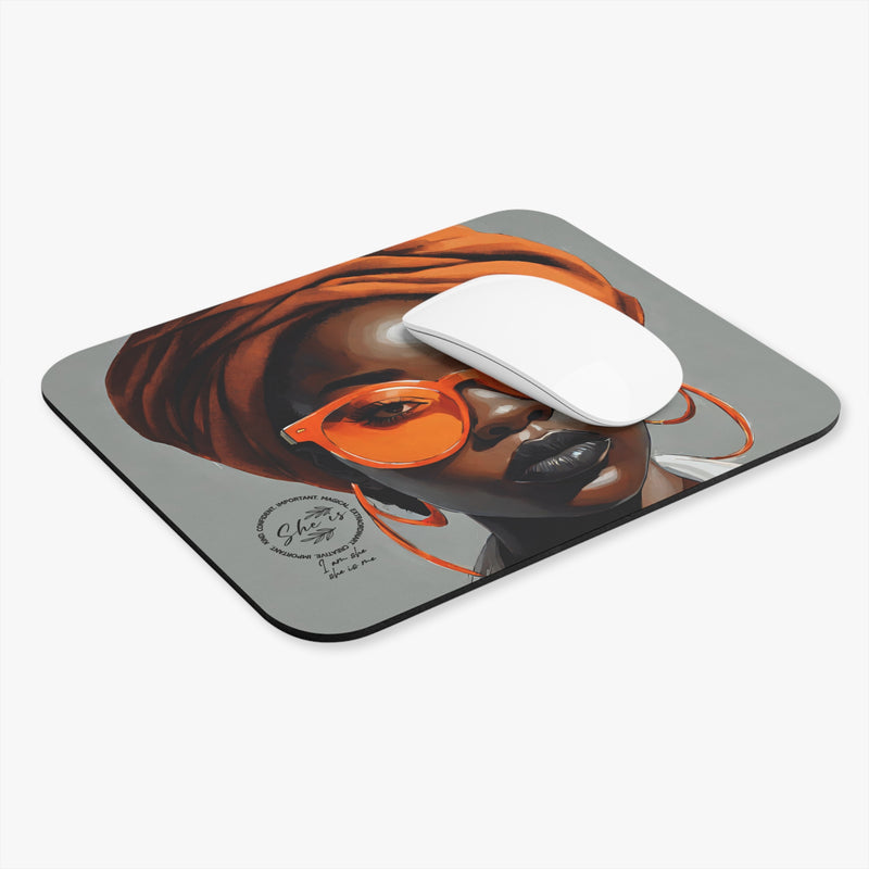 She Is "orange" Mouse Pad (Rectangle)