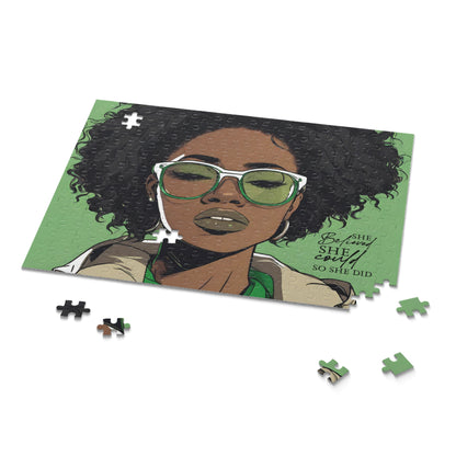 She Believed She Could Puzzle (120, 252, 500-Piece)