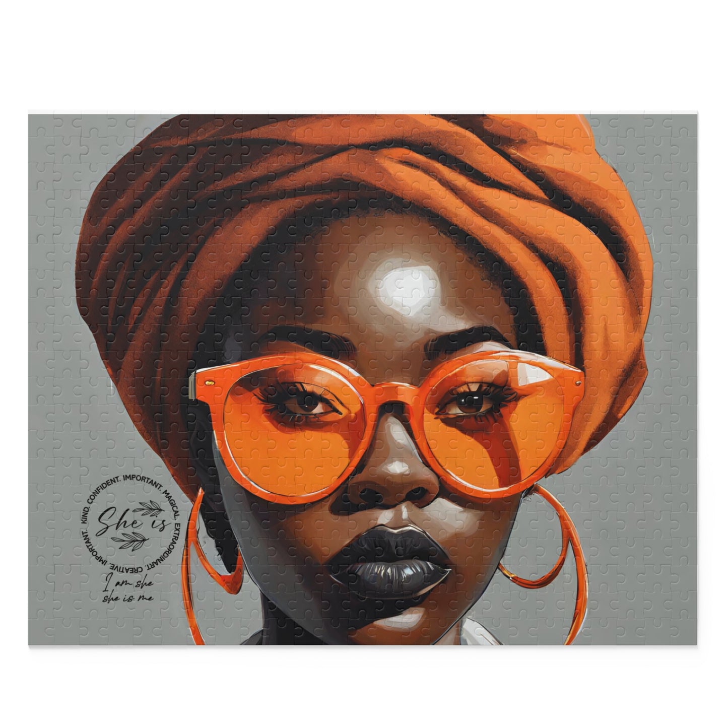 She Is (Orange) Puzzle (120, 252, 500-Piece)
