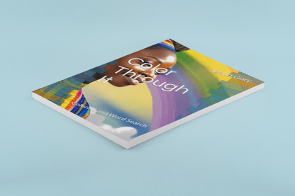 Color Through It (Coloring Book and Word Search)