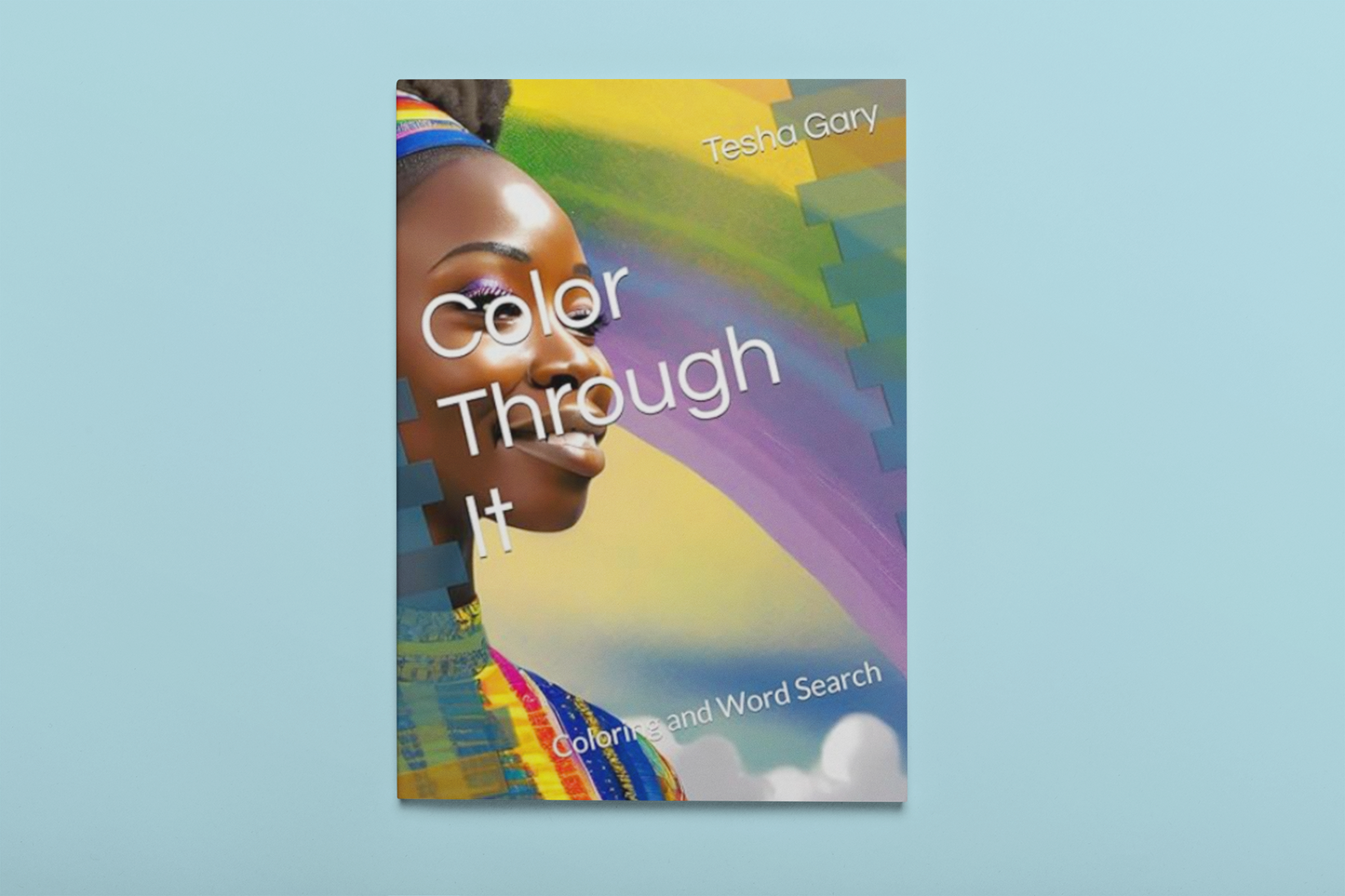 Color Through It (Coloring Book and Word Search)